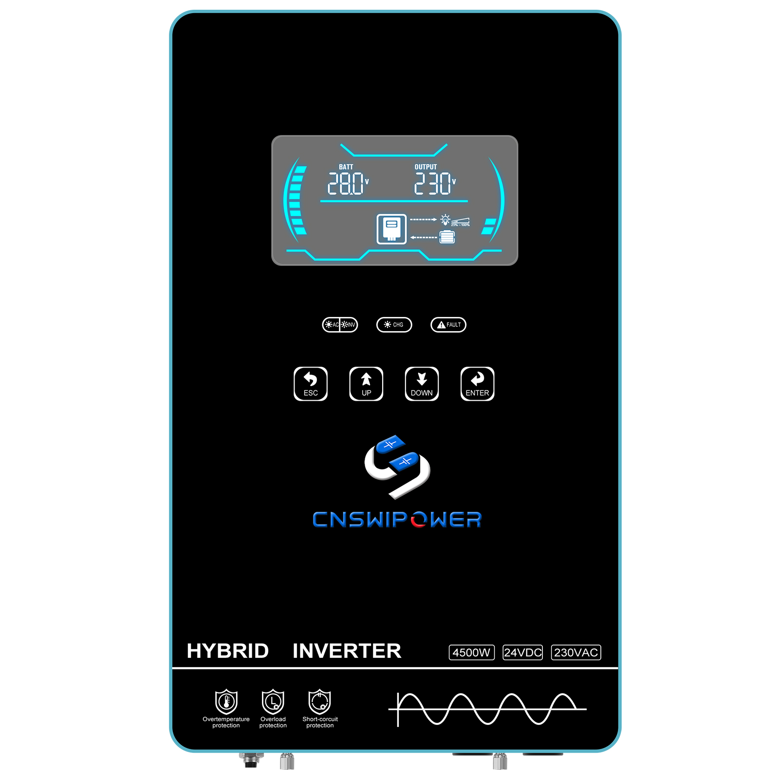 MPS-VX Hybrid MPPT Inverter